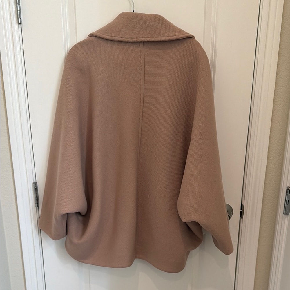 Zara Camel Double-Breasted Coat - image 5